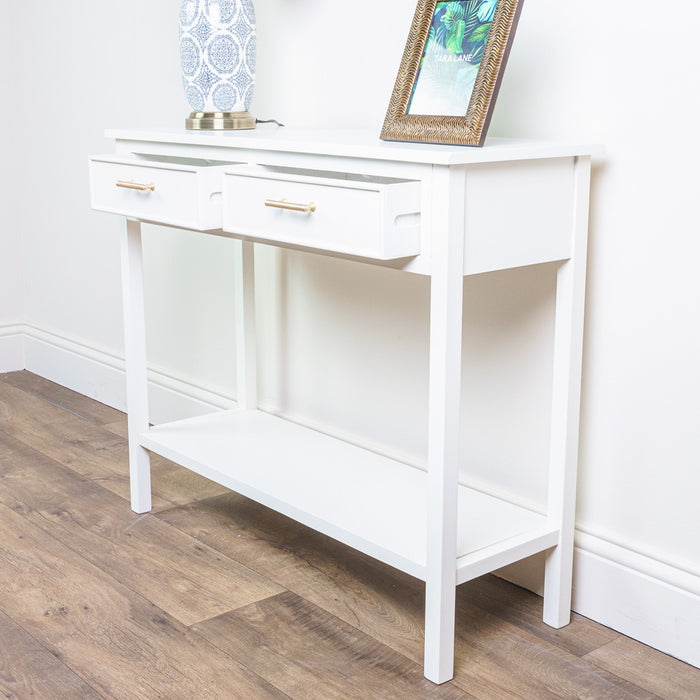 Ainsley 2 drawer console table