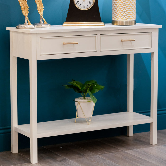 Ainsley 2 drawer console table