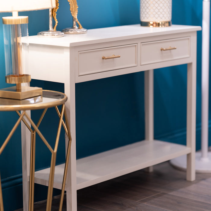 Ainsley 2 drawer console table