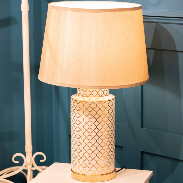 Nyrah ceramic table lamp 69cm