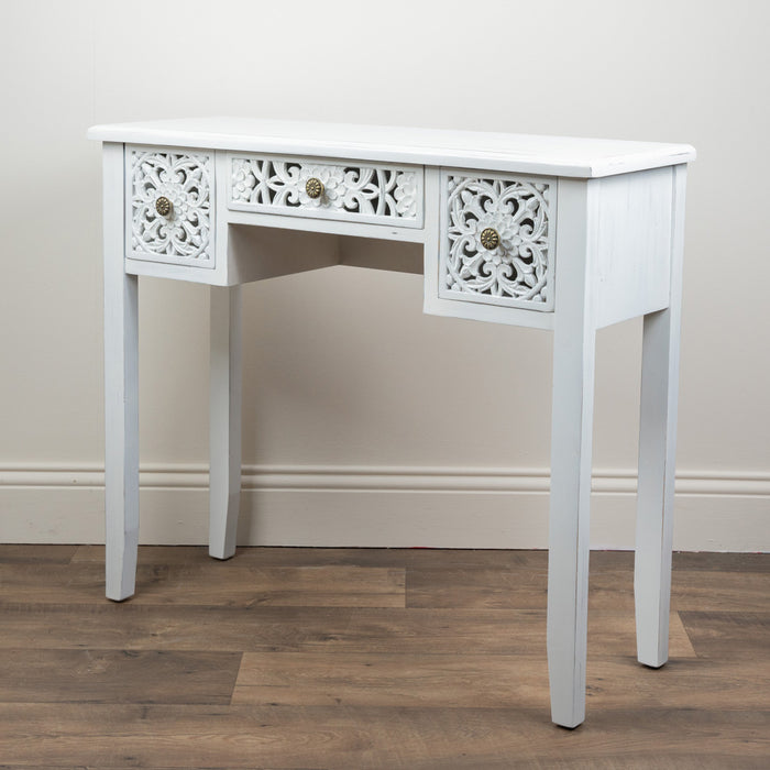 Jessie console table white