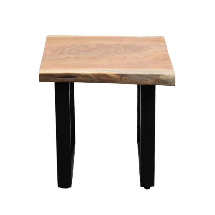 Treviso live edge side table