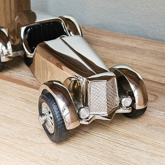 Racing car chrome 22cm