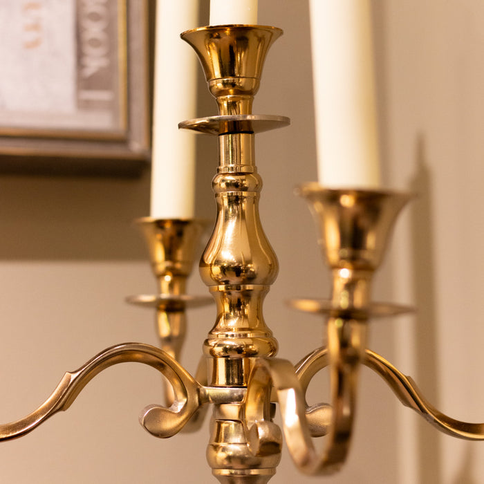 Alani candelabra 5 lights gold