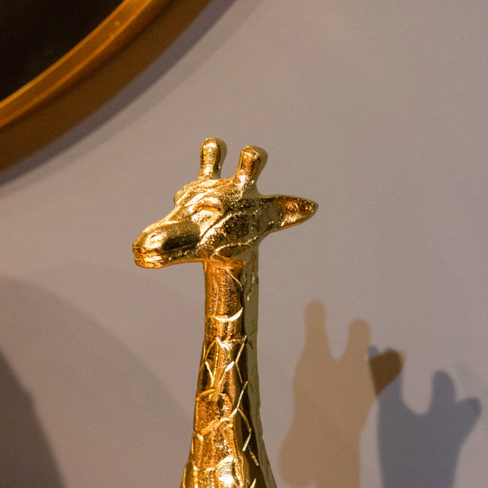 Safari yoga giraffe gold