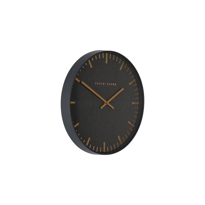 Baker and brown noir clock copper 40cm