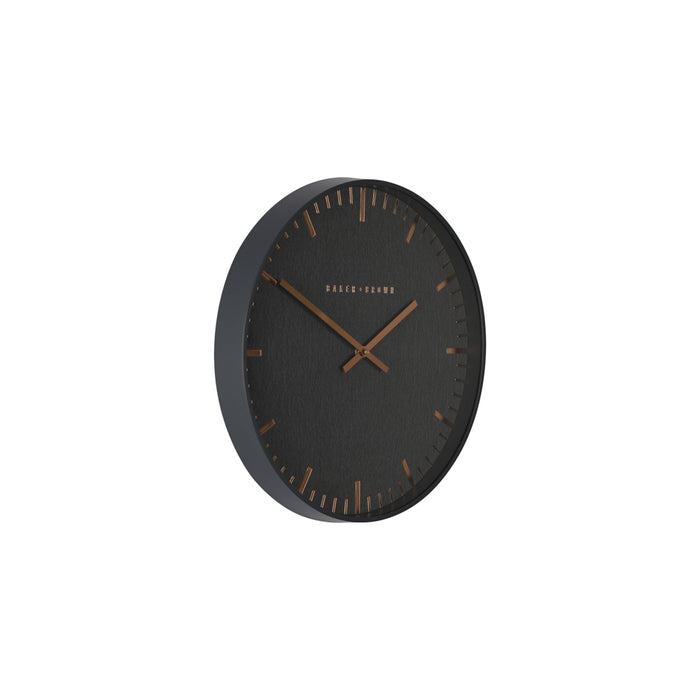 Baker and brown noir clock gold 40cm