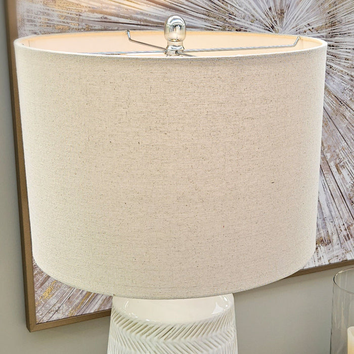 Eden ceramic table lamp 82cm