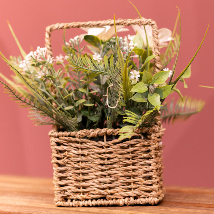 Wildflower flower basket small