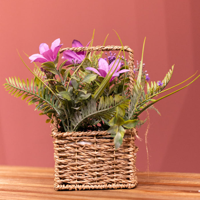 Wildflower flower basket small