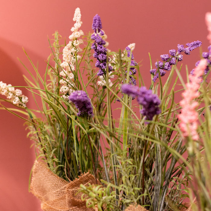 Wildgrass in sack pot