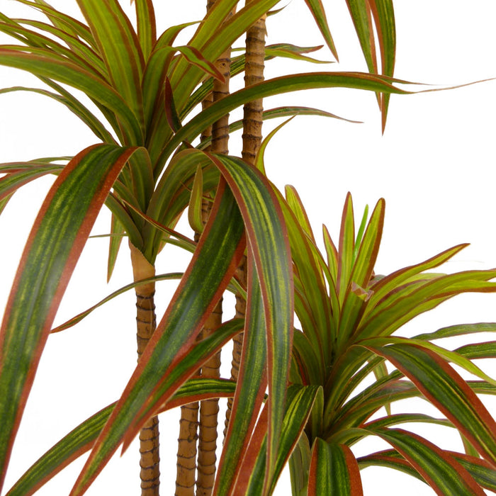 Artificial chlorophytum tree red/green 100cm