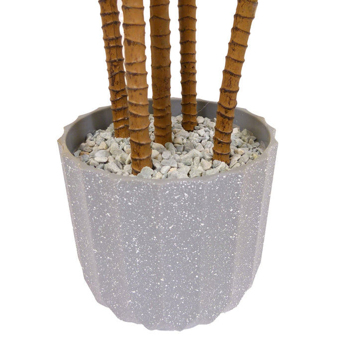 Artificial chlorophytum tree red/green 100cm