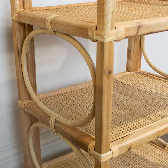 Luna rattan 3 shelf 68cm