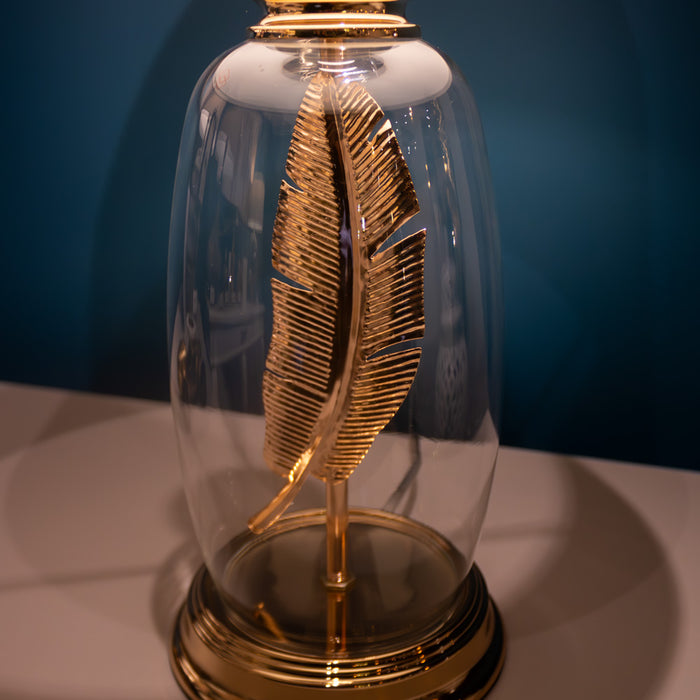 Sora feather table lamp 50cm