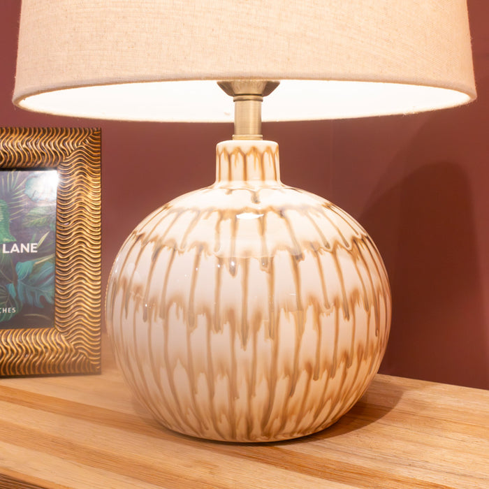 Nicole ceramic table lamp 43cm