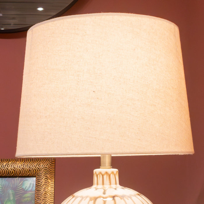 Nicole ceramic table lamp 43cm