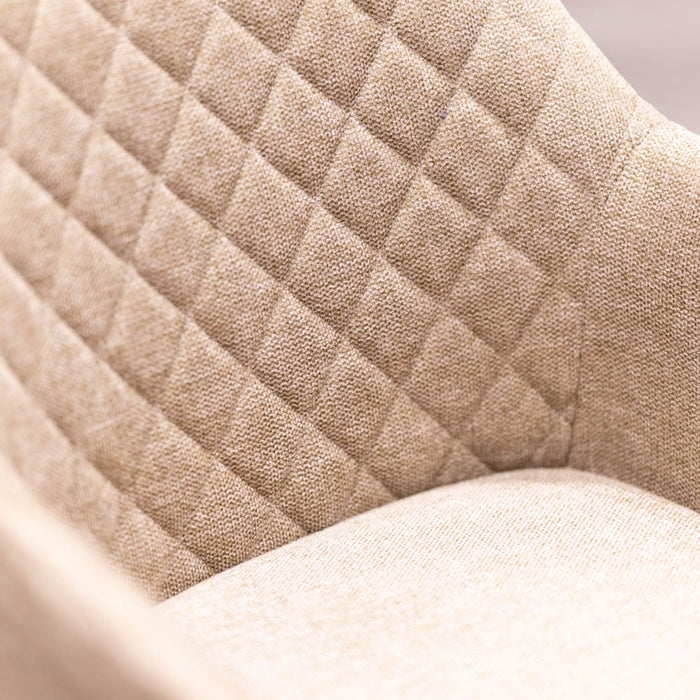 Patti swivel dining chair beige