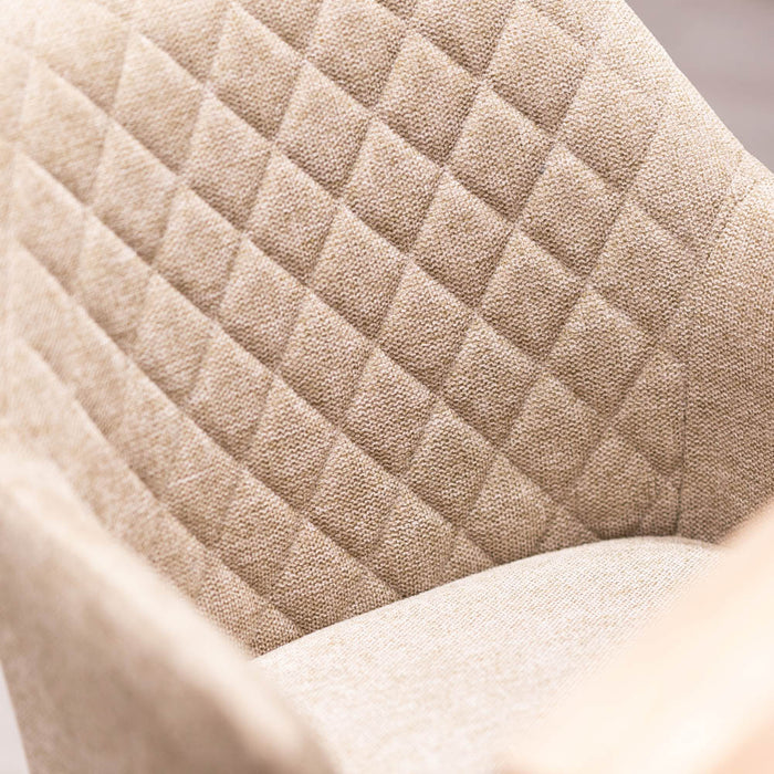 Patti swivel dining chair beige