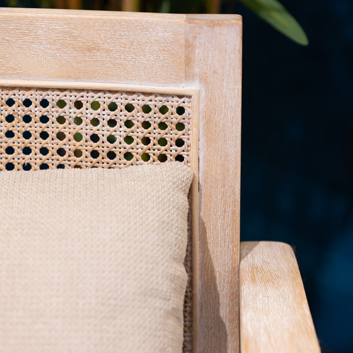 Willow accent chair biscuit beige