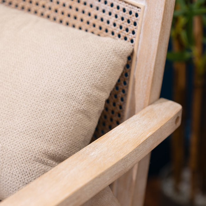 Willow accent chair biscuit beige