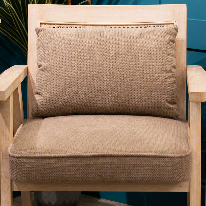 Willow accent chair taupe