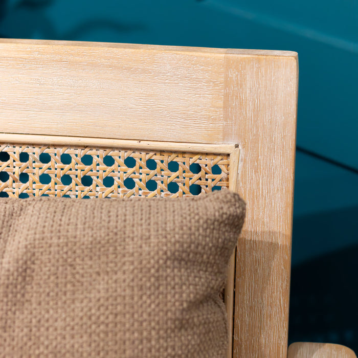 Willow accent chair taupe