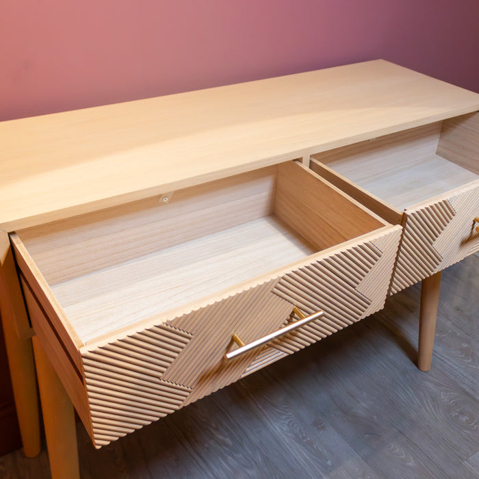 Malmo 2 drawer console