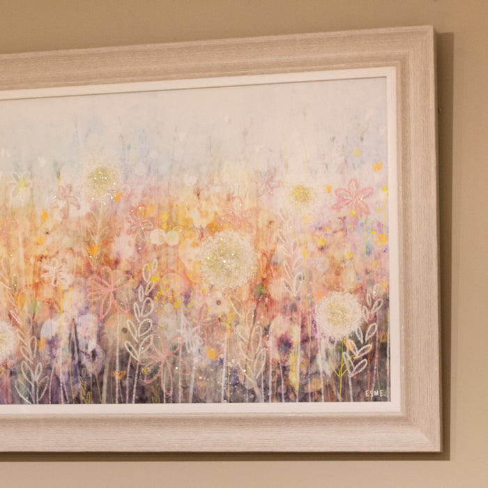 Framed print show stopper 134 x 64cm