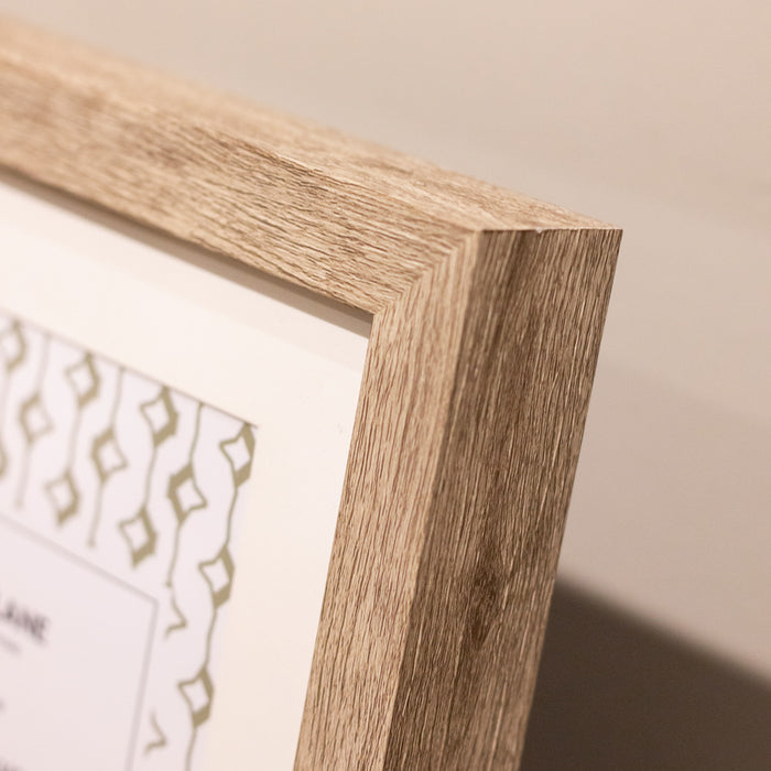 Gallery photo frame 4 x 6 rustic oak