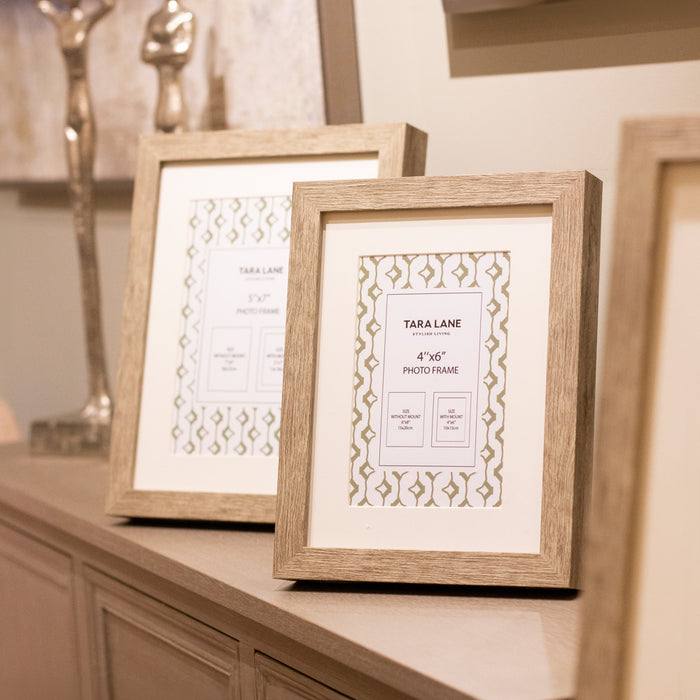 Gallery photo frame 4 x 6 rustic oak