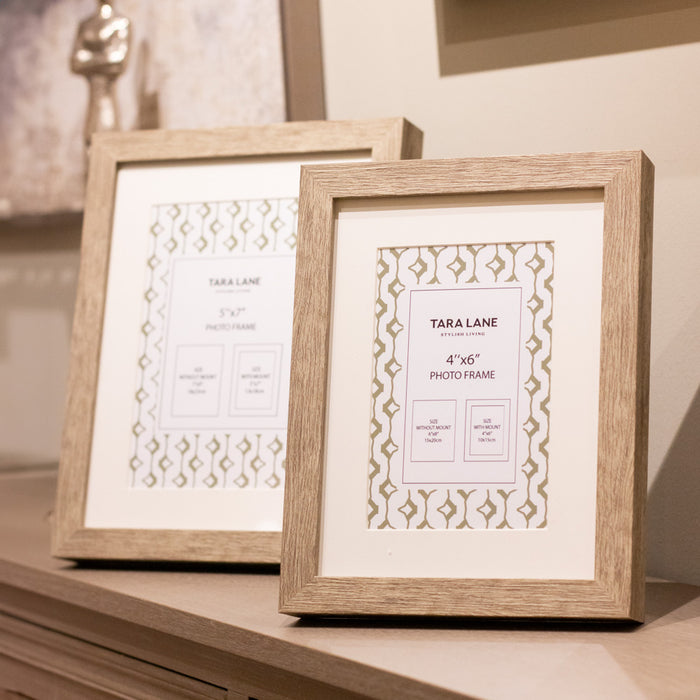 Gallery photo frame 5 x 7 rustic oak