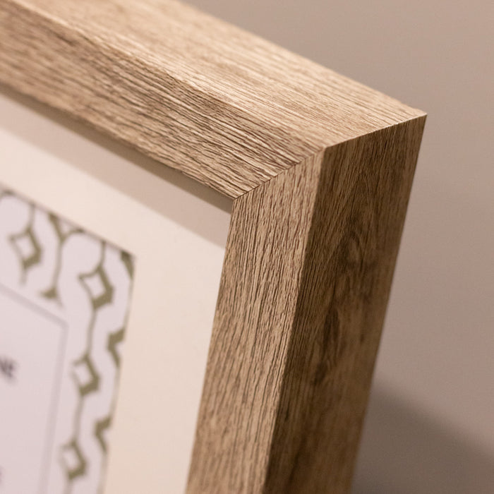 Gallery photo frame 8 x 10 rustic oak
