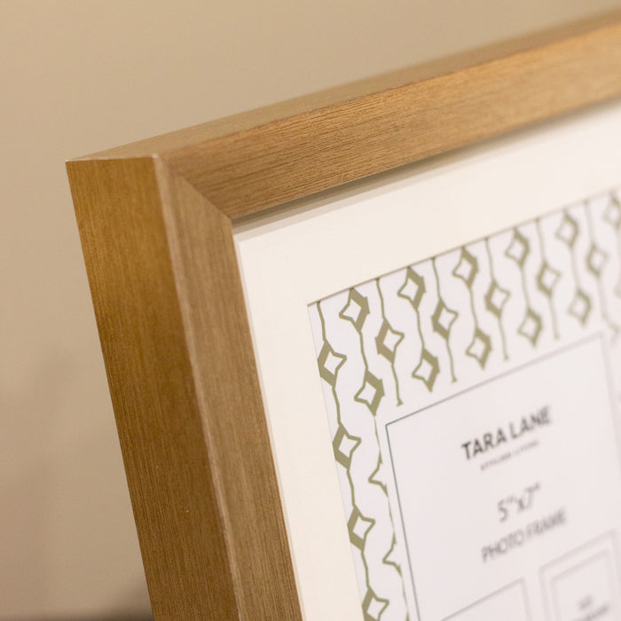 Gallery photo frame 5 x 7 champagne
