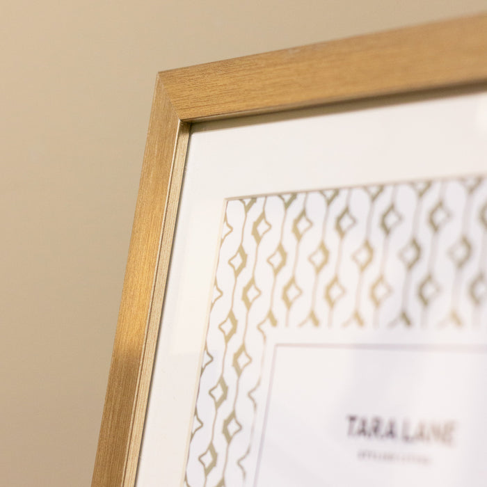 Gallery photo frame 5 x 7 champagne