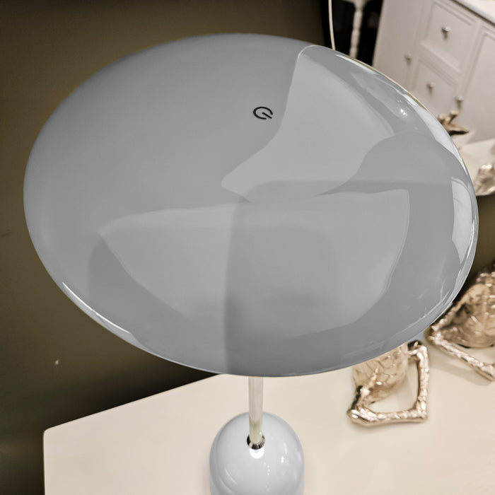 Astra usb rechargeable lamp grey