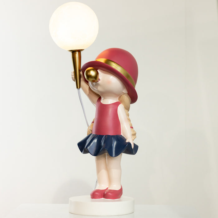 Bubblegum girl usb lamp