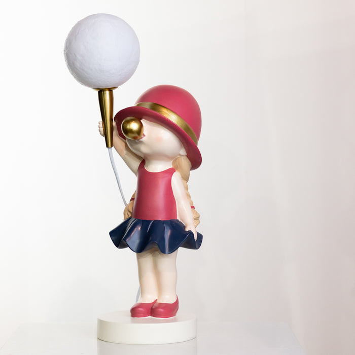 Bubblegum girl usb lamp