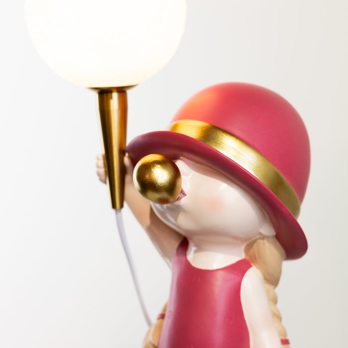 Bubblegum girl usb lamp