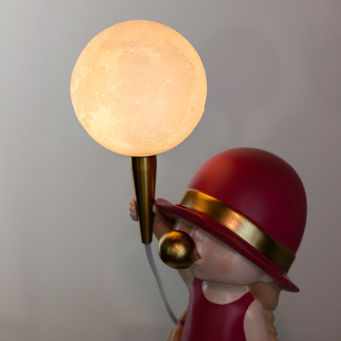 Bubblegum girl usb lamp