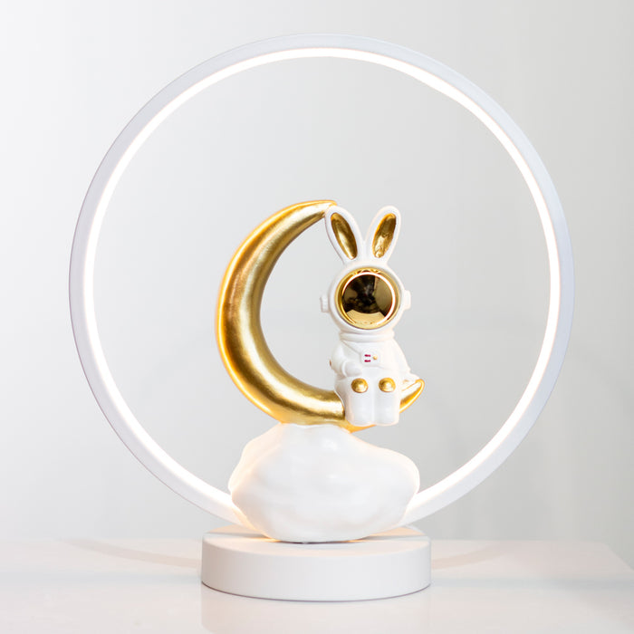 Bunny astronaut usb lamp