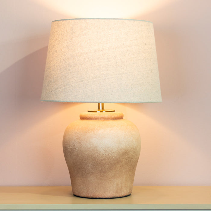 Milana stone table lamp 66cm