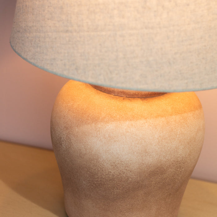 Milana stone table lamp 66cm