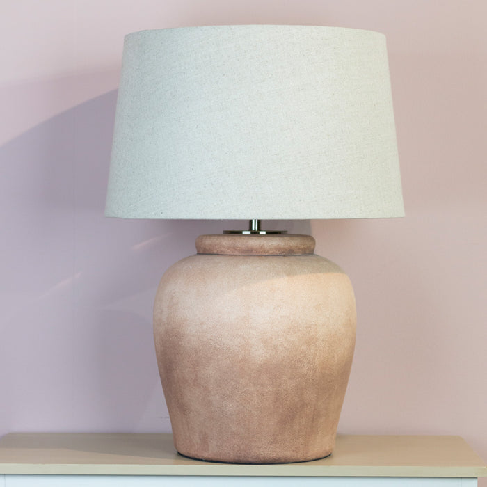 Milana stone table lamp 52cm