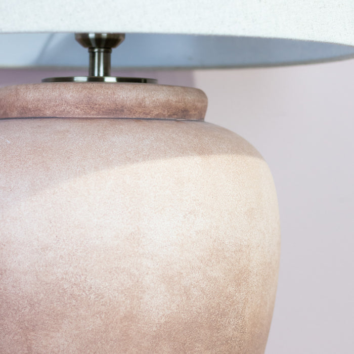 Milana stone table lamp 52cm