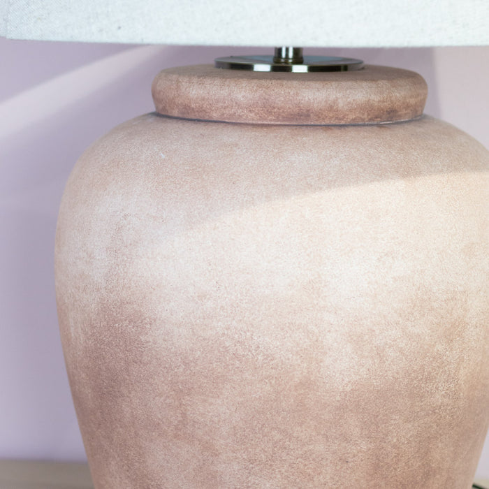 Milana stone table lamp 52cm