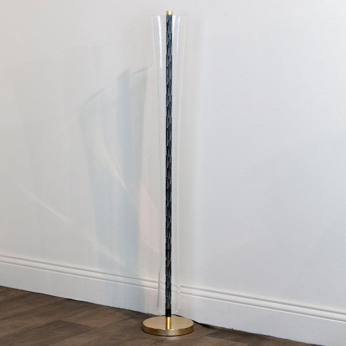 Imani led acrylic floor lamp 125cm