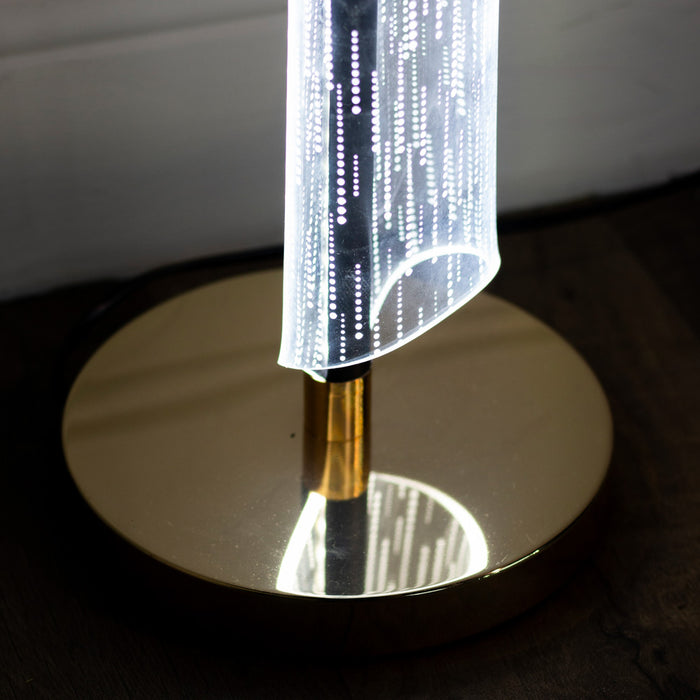 Imani led acrylic floor lamp 125cm