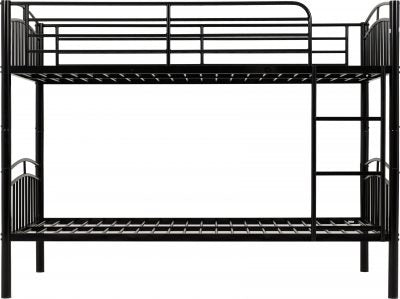 Ventura 3' Bunk Bed Black