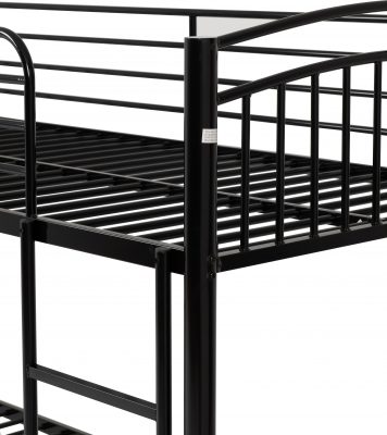 Ventura 3' Bunk Bed Black